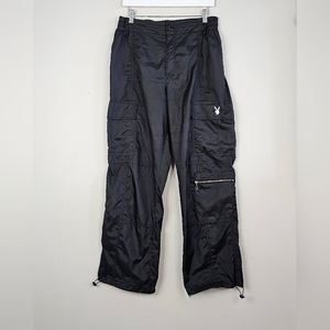 Playboy Black High Waisted Pants with 5 Pockets
